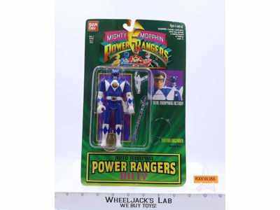 Auto Morphin Billy Blue Ranger Mighty Morphin Power Rangers 1994 Bandai NEW MOSC