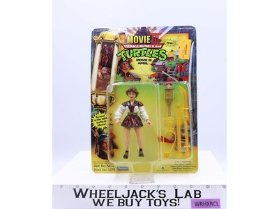 Movie III April Turtles TMNT 1992 Playmates Vintage UNPUNCHED MOSC NEW