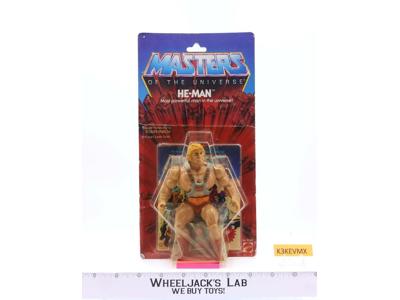 He-Man 8-Back NO WARRENTY Masters of the Universe MOTU 1983 Mattel NEW
