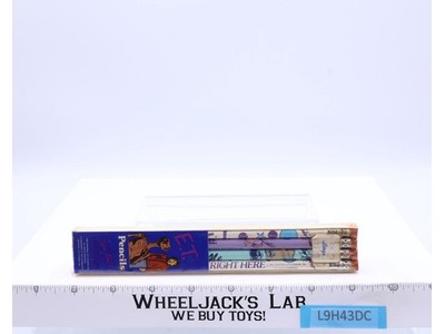 Set of 4 E.T. The Extra Terrestrial Pencils 1982 Star Power Vintage NEW SEALED