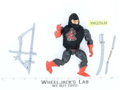 Ninjor 100% Complete 1987 He-Man Masters of the Universe MOTU Mattel Figure