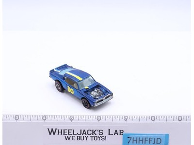King Kuda Blue 1969 1970 Redline Hot Wheels Spoilers Mattel Vtg RL HK