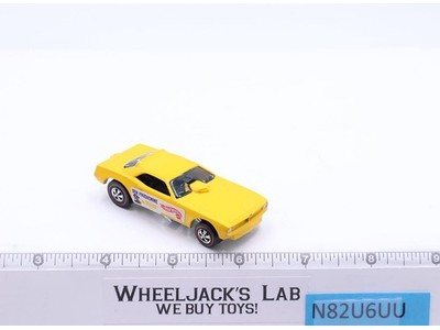 Snake Plymouth Yellow Enamel Don Prudhomme 1969 Redline Hot Wheels Mattel Vtg RL