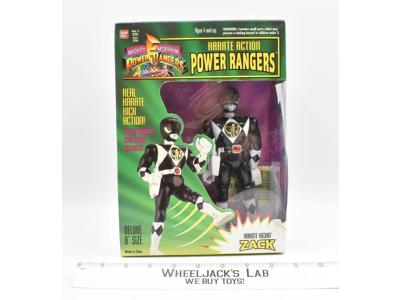 Karate Kickin' Zack Mighty Morphin Power Rangers 1994 Bandai Complete W/Box