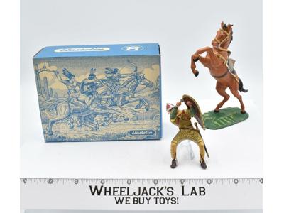 8880 Mounted Cavalry Soldier Norman W Mace Toy Soldiers Elastolin 70MM W/BOX