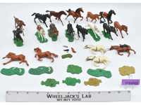 Lot of Plastic Horses Miniature Figurines 1970-80's Britain's LTD