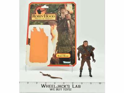 Robin Hood W/Long Bow W/ Card Prince of Thieves 1991 Kenner Action Figure