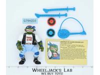 Classic Rocker Leo 100% Complete Teenage Mutant Ninja Turtle 1991 Playmates