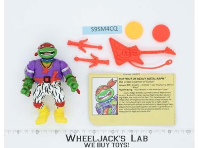 Heavy Metal Raph 100% Complete Teenage Mutant Ninja Turtle 1991 Playmates
