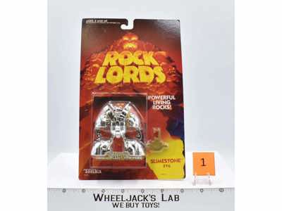 Slimestone #1 MOSC SEALED Rock Lords 1986 Tonka Vintage Action Figure
