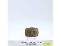 Stampede Belt Buckle Activision Atari Video Game 1980s Vintage