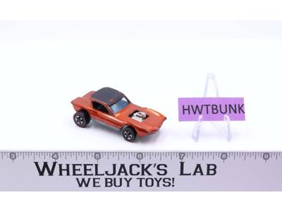 Python Orange 1968 Redline Hot Wheels Mattel Vintage RL