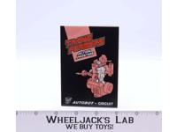 Circuit Action Masters European Instruction Manual Booklet 1990 G1 Transformers