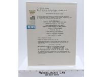 WWF Press Release on Official Letterhead Jan 10 1993 Orlando Arena Superstars #3