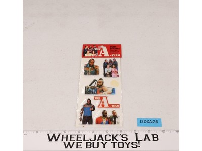The A-Team Puffy Stickers 1983 Stephen Cannell Productions