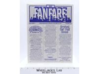 WWF Fanfare Fan Club Newsletter Oct 1990 Survivor Series Vol 3 Issue 1 Vintage