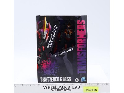 Fireglide Transformers Shattered Glass 2022 Hasbro Action Figure NEW SEALED