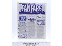 WWF Fanfare Fan Club Newsletter April 1990 WrestleMania Vol 2 Issue 3 Vintage