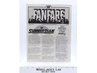 WWF Fanfare Fan Club Newsletter July 1991 Summer Slam Vol 3 Issue 4 Vintage