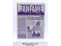 WWF Fanfare Fan Club Newsletter Apr 1992 WrestleMania VIII Vol 4 Issue 3 Vintage