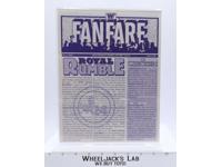 WWF Fanfare Fan Club Newsletter January 1993 WrestleMania IX Tatanka Vintage