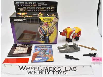Headstrong Complete W/ Box 1986 Vintage Hasbro Action Figure G1 Transformers