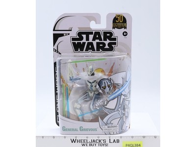 General Grievous Star Wars Clone Wars 50th Aniv. 2021 Kenner NEW MOSC SEALED