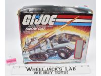 Snow Cat & Frostbite 100% Complete W/ Box G.I. Joe 1985 Hasbro Vintage Vehicle