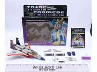 Starscream NICE FIGURE 100% Complete w Box 1985 G1 Transformers Hasbro Figure