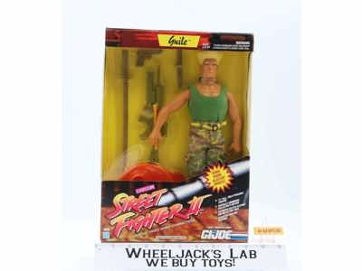Guile 12" MISB Street Fighter II Capcom G.I. Joe Hasbro Action Figure 1993