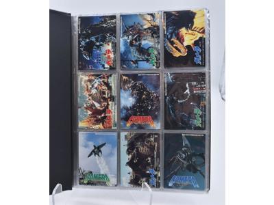 Lot of 45 Gamera Guardian of the Universe Trading Cards 1996 Daiei Hakuhodo