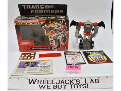 Doublecross NICE FIGURE 100% Complete W BOX 1987 Vintage Hasbro G1 Transformers