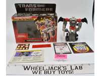 Doublecross NICE FIGURE 100% Complete W BOX 1987 Vintage Hasbro G1 Transformers