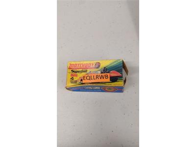 Gruesome Twosome No. 4 Vintage Box Lesney Superfast Matchbox England