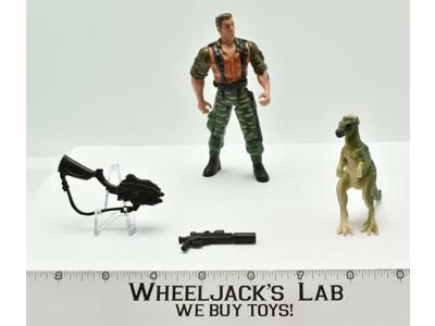 Dieter Stark 100% Complete The Lost World Jurassic Park 1997 Hasbro Action