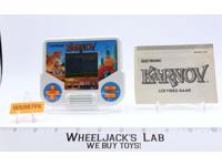 Karnov W/Instruction Sheet 1988 Tiger Handheld Electronic Game