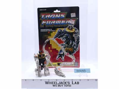 Grimlock LEGENDS 100% Complete W/CARDBACK 1989 Vintage G1 Transformers Figure