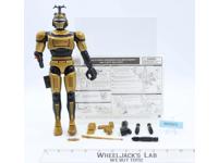 Deluxe B-Force Chromium Gold Beetleborg 1998 Bandai 12" Action Figure