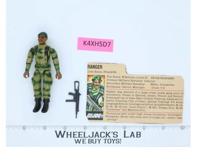 Stalker V1.5 SWIVEL ARM 100% Complete G.I. Joe 1983 Hasbro Vintage Action Figure