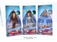 Lot of 3 Star Trek Original Series 1999 Playmates Action Figures