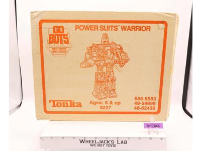 Power Suits Warrior W/ MAIL AWAY Box Gobots 1985 Tonka Vintage Action Figure