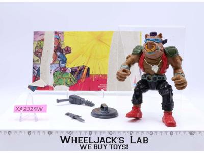 Bebop HARD HEAD 100% Complete Teenage Mutant Ninja Turtles 1988 Playmates