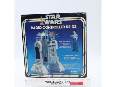 Radio Controlled R2-D2 100% Complete Star Wars 1978 Vintage Kenner Action Figure