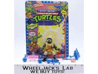 Lieutenant Leo 100% Complete W/Card Teenage Mutant Ninja Turtles 1991 Playmates