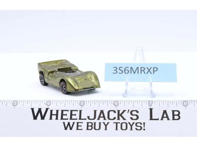 McLaren M6A Spectraflame Olive Green 1969 Redline Hot Wheels Mattel Vintage