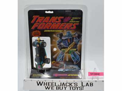 Jetstorm Autobot G2 Transformers 1992 Hasbro Action Figure NEW MISB SEALED