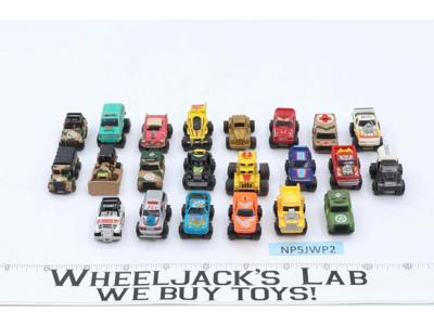 Lot of 22 Cars/Trucks/Vehicles 1988-89 Vintage Galoob Micro Machines