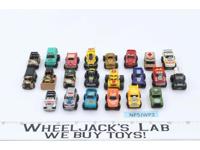 Lot of 22 Cars/Trucks/Vehicles 1988-89 Vintage Galoob Micro Machines
