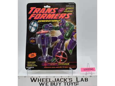 Ransack Rotor Force Decepticon G2 Transformers 1993 Hasbro Figure MOSC SEALED