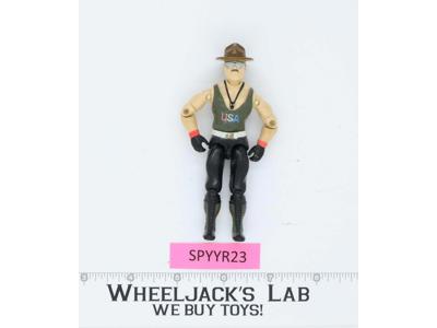 Sgt. Slaughter V1 G.I. Joe 1985 Hasbro Vintage Action Figure